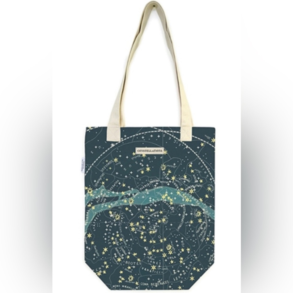 Cavallini & Co. *NWT* 100% Natural Cotton Celestial Vintage Tote Bag